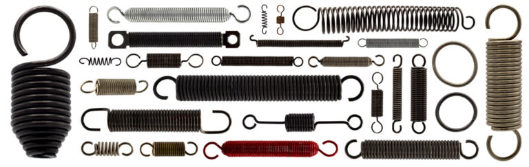 Lot De 10 Ressorts De Traction - Diamètre 9,2 Mm Longueur 69 Mm - Occasion